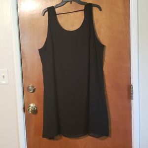 Black tank top dress